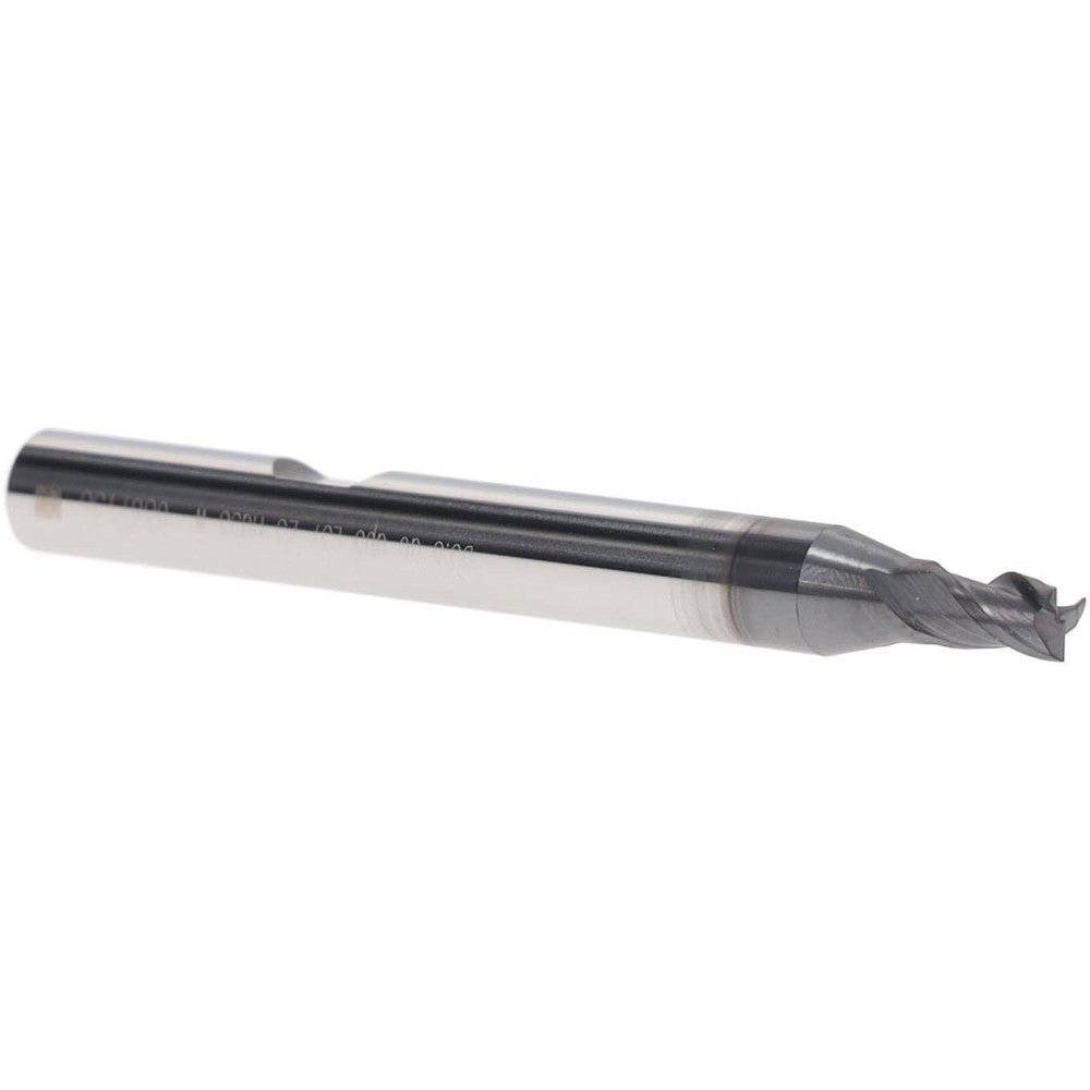 Iscar 5620513 Square End Mill 3.80 mm Dia, 5.00 mm LOC, 3 Flute, Solid Carbide