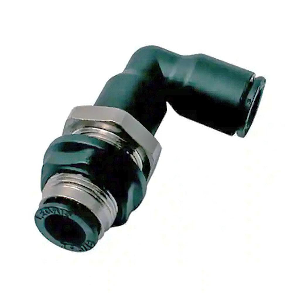 Legris 3139 04 00 Push-To-Connect Tube to Tube Tube Fitting Bulkhead Union Elbow