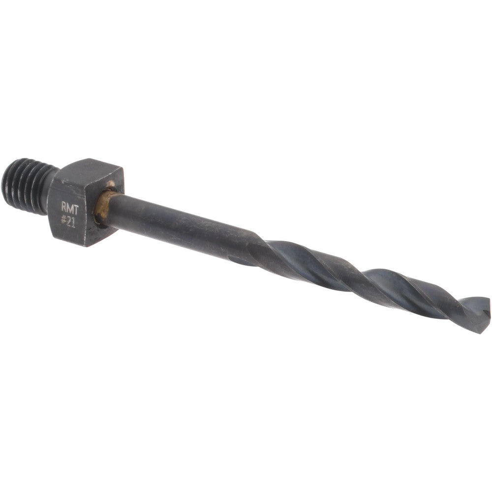 Hertel 953CO21LS-209 Threaded Shank Drill Bit #21, 135 &deg Point, 1/4-28 Shank, Cobalt