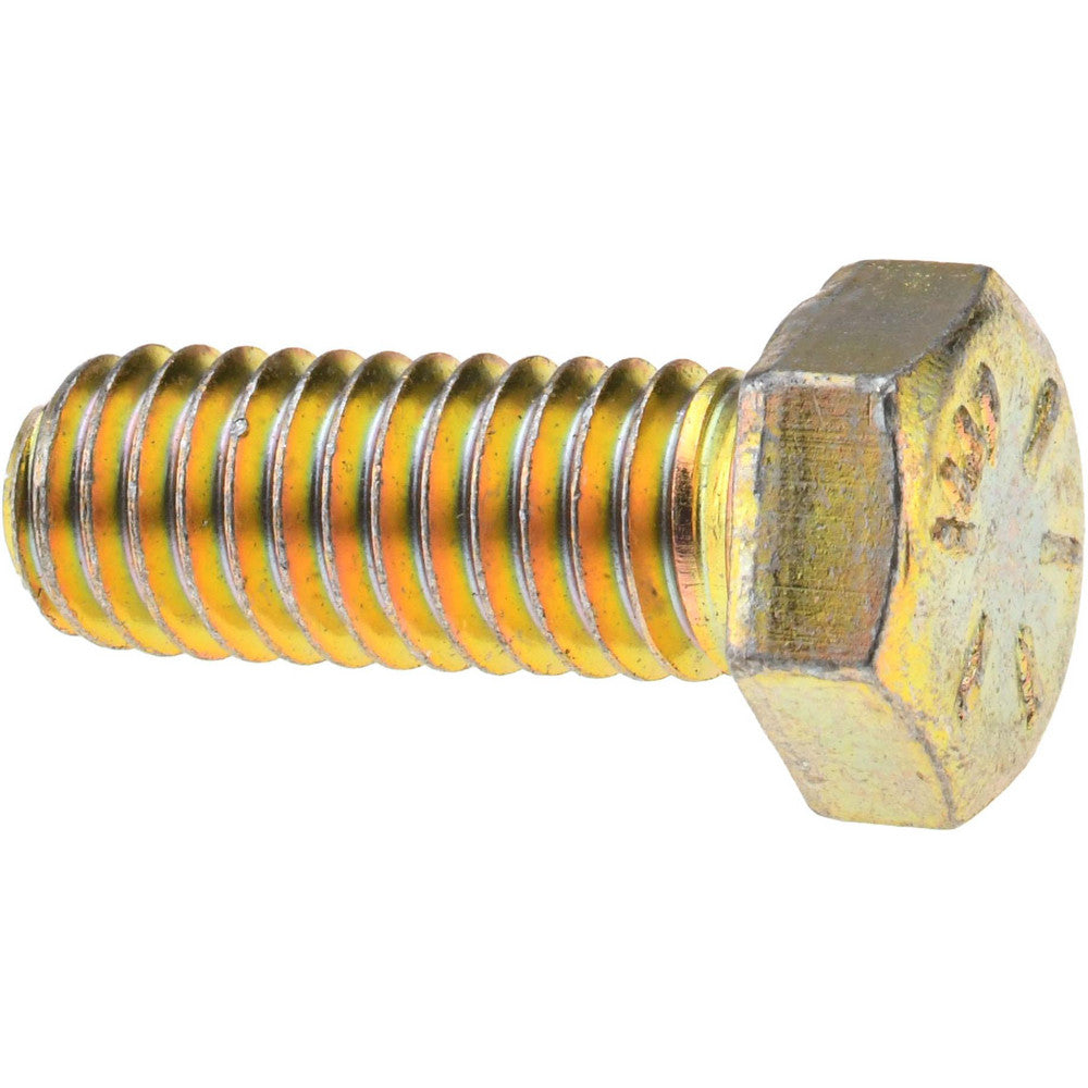 Value Collection 86853371 Hex Head Cap Screw 3/8-16 x 1", Grade 8 Steel, Zinc-Plated