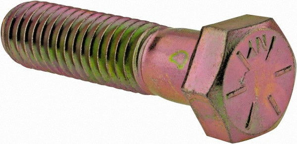 Value Collection 86853397 Hex Head Cap Screw 3/8-16 x 1-1/2", Grade 8 Steel, Zinc-Plated