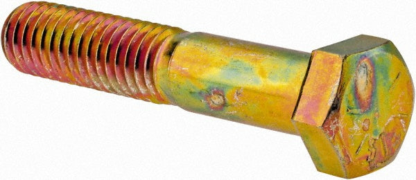 Value Collection 86853405 Hex Head Cap Screw 3/8-16 x 2", Grade 8 Steel, Zinc-Plated
