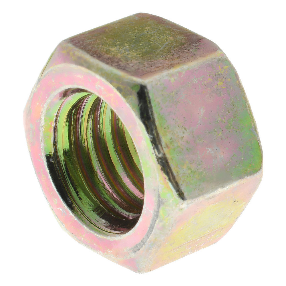 Value Collection 86853413 Hex Nut 3/8-16, Grade 8 Steel, Zinc Yellow Dichromate Finish