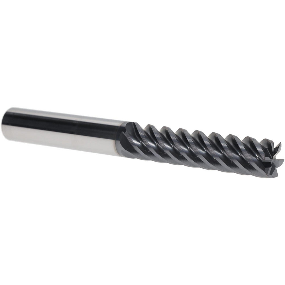 Iscar 5620965 Square End Mill 1/2" Dia, 2" LOC, 6 Flute, Solid Carbide