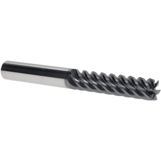 Iscar 5620965 Square End Mill 1/2" Dia, 2" LOC, 6 Flute, Solid Carbide