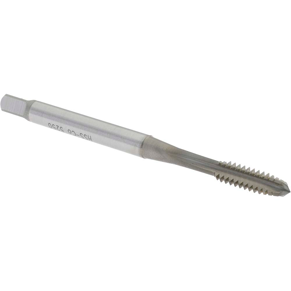 OSG 3144203 Straight Flute Tap #6-32 UNC, 4 Flute, Plug Chamfer, Cobalt, Nitride Finish
