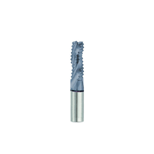 Seco 17004711 Roughing End Mill 1/4" Dia, 3 Flute, Coarse Pitch, Single End, Solid Carbide