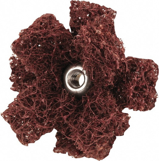 Merit Abrasives 08834188761 1-1/2 x 1/2" Coarse 2 Ply Cross Buff