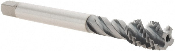 Emuge CU999400.5013 Spiral Flute Tap 1/2-13, UNC, 4 Flute, Bottoming, 2B Class of Fit, Cobalt, TICN Finish