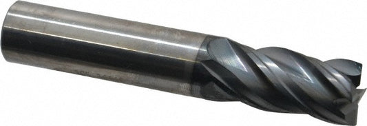 Kyocera SGS Precision Tools 36440 Square End Mill 5/8" Dia, 1-1/4" LOC, 4 Flute, Solid Carbide