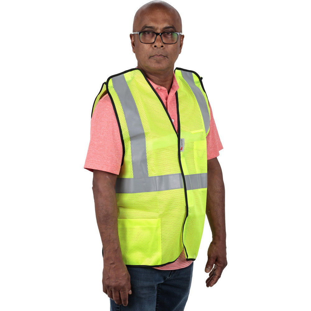 PRO-SAFE PS-BRK1-YXL High Visibility Vest  X-Large, Breakaway Vest,  ANSI Class 2