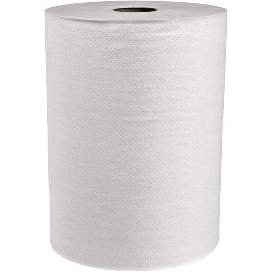 Value Collection NP-680010 EWP Paper Towels Form Hard Roll  Container Type Roll  Recycled Fiber Yes  Color White  Roll per Case 6  Fits Dispenser Standard Roll Towel Dispensers