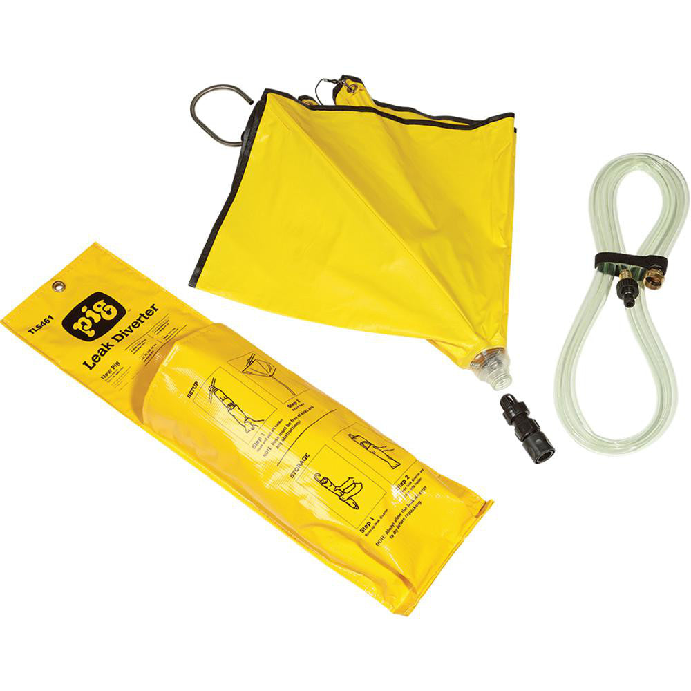 New Pig TLS461-YW Leak Diverters Diverter Type Roof Leak Diverter  Overall Length 30.00  Material PVC Polyester