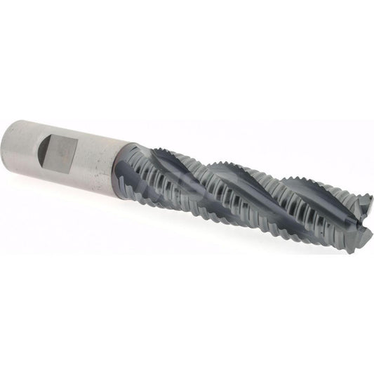 Hertel 87144689 Roughing End Mill 3/4" Dia, 4 Flute, Single End, Cobalt