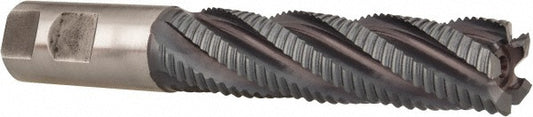 Hertel 87144739 Roughing End Mill 1" Dia, 5 Flute, Single End, Cobalt