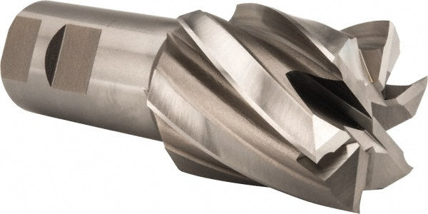 Hertel E2042148 Square End Mill 1-3/4'' Dia, 2'' LOC, 1-1/4'' Shank Dia, 4-1/2'' OAL, 6 Flutes, Cobalt