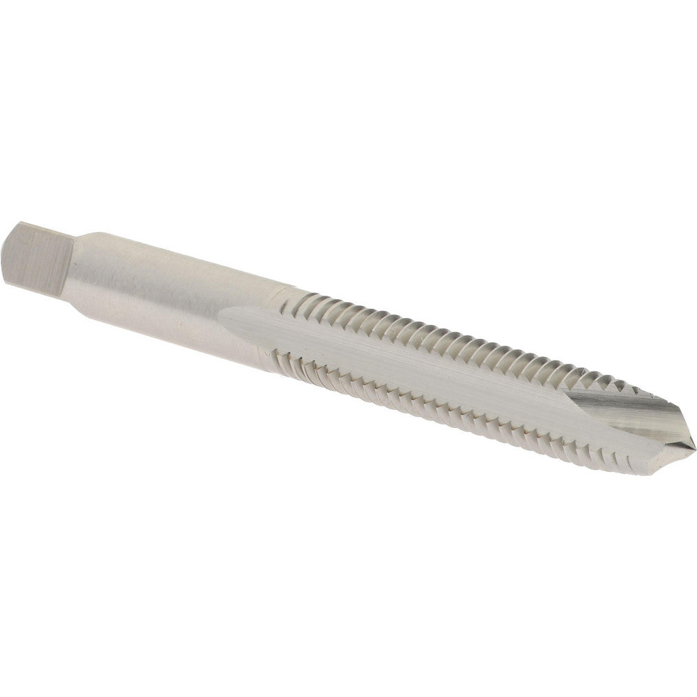 Hertel K007053AS Spiral Point STI Tap 1/4-20 UNC, 2 Flutes, Plug, High Speed Steel, Bright/Uncoated