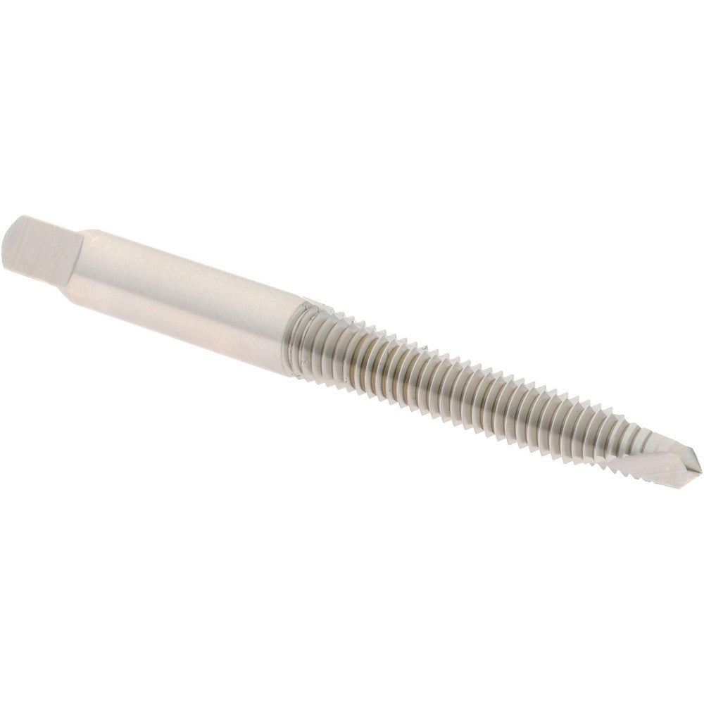 Hertel K027743AS Spiral Point Tap M6x1 Metric Coarse, 2 Flutes, Plug Chamfer, 6H Class of Fit, HSS