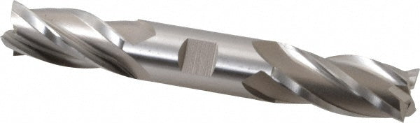 Hertel E2053056 Square End Mill 7/8'' Dia, 1-7/8'' LOC, 7/8'' Shank Dia, 6-1/8'' OAL, 4 Flutes, Cobalt