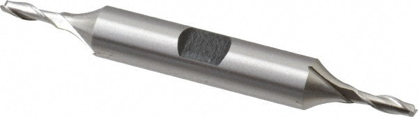 Hertel E2050008 Square End Mill 1/8'' Dia, 3/8'' LOC, 3/8'' Shank Dia, 3-1/16'' OAL, 2 Flutes, Cobalt