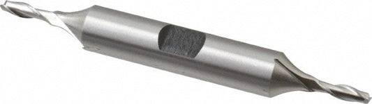 Hertel E2050008 Square End Mill 1/8'' Dia, 3/8'' LOC, 3/8'' Shank Dia, 3-1/16'' OAL, 2 Flutes, Cobalt