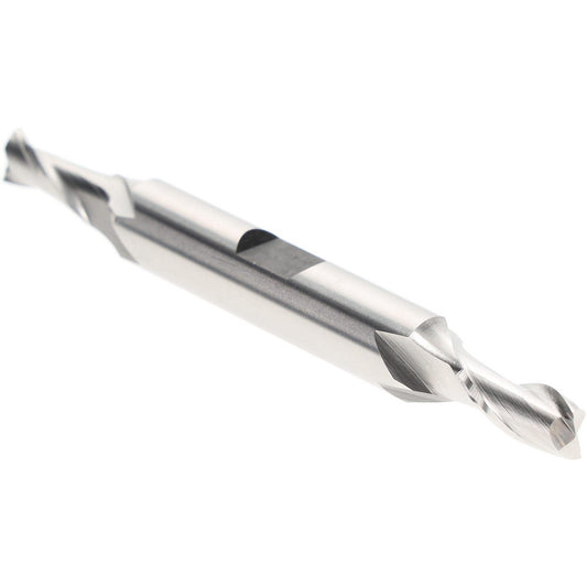 Hertel E2050016 Square End Mill 1/4" Dia, 2 Flutes, 1/2" LOC, Cobalt, 30 &deg Helix