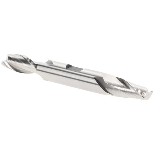 Hertel E2050028 Square End Mill 7/16" Dia, 2 Flutes, 13/16" LOC, Cobalt, 30 &deg Helix