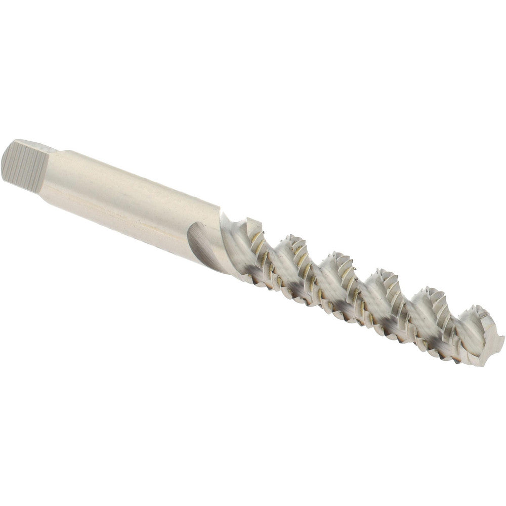 Hertel K007318AS #10-24 UNC, 3 Flute, 52&deg Helix, Bottoming Chamfer, Bright Finish, High Speed Steel Spiral Flute STI Tap