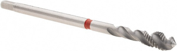 Guhring 9008230050000 Spiral Flute Tap M5x0.8, Metric, 3 Flute, Modified Bottoming Chamfer, 6H Class of Fit, Cobalt, Straw Finish