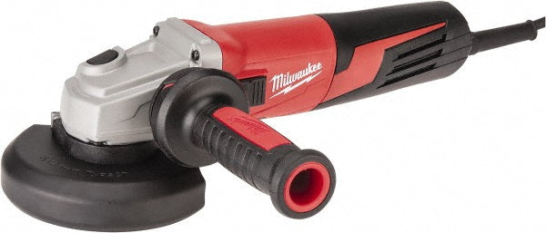 Milwaukee Tool 6117-33 Corded Angle Grinder 5" Wheel Dia, 11,000 RPM, 5/8-11 Spindle