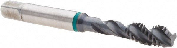 Guhring 9039490063500 Spiral Flute Tap 1/4-20, UNC, 3 Flute, Modified Bottoming, 2B Class of Fit, Cobalt, TICN Finish