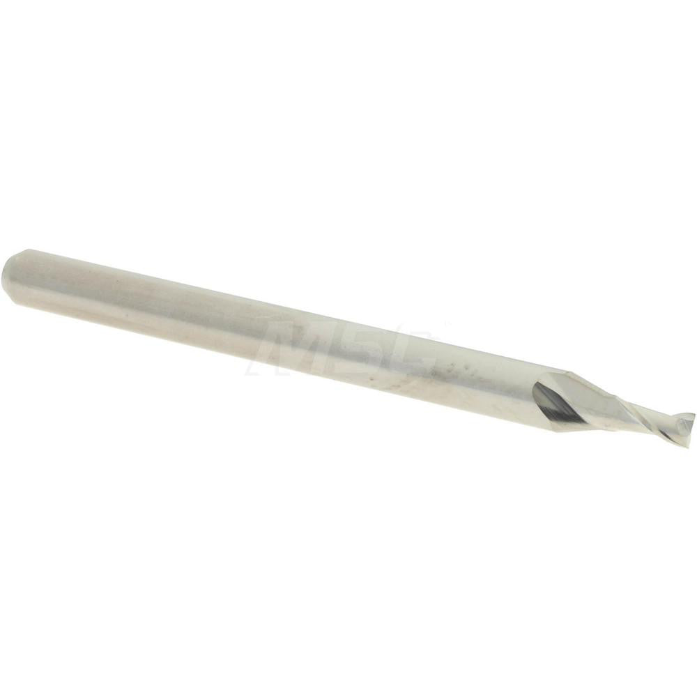 Accupro 15024035 Square End Mill 1.70 mm Dia, 3.70 mm LOC, 2 Flute, Solid Carbide