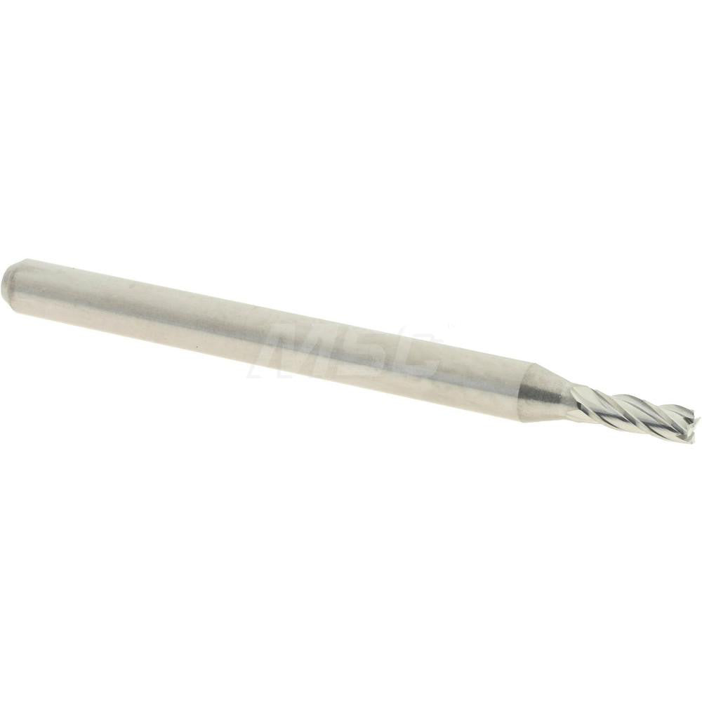Accupro 15024050 Square End Mill 1.8 mm Dia, 5.4 mm LOC, 4 Flutes, Solid Carbide