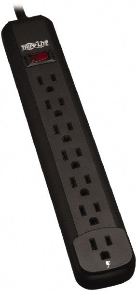 Tripp-Lite PS712B 7 Outlets, 120 VAC15 Amps, 12' Cord, Power Outlet Strip