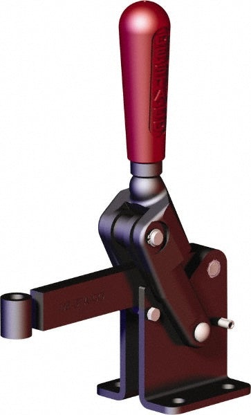 De-Sta-Co 535-L Manual Hold-Down Toggle Clamp Vertical, 2,248.09 lb Capacity, Solid Bar, Flanged Base