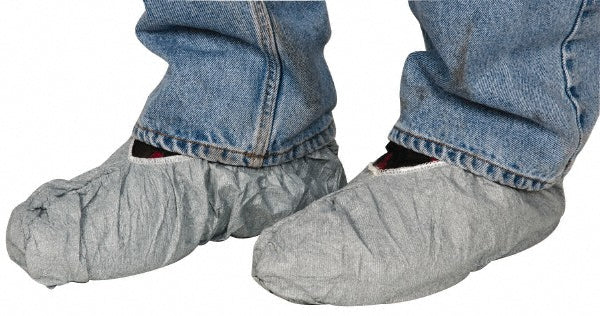 Dupont FC450SGY00020000 Shoe Cover Non Chemical-Resistant, Tyvek, Gray