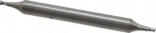 Cleveland C41005 Square End Mill 1/16" Dia, 3/32" LOC, 2 Flute, High Speed Steel