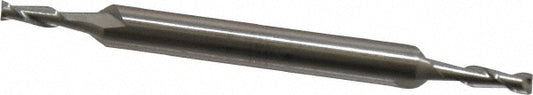 Cleveland C41039 Square End Mill 3/32" Dia, 9/32" LOC, 2 Flute, High Speed Steel