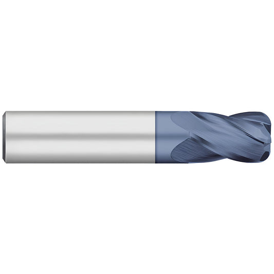 Titan USA TC73911 Corner Radius & Corner Chamfer End Mills Mill Diameter (Inch) 3/16  Mill Diameter (Decimal Inch) 0.1875  Number Of Flutes 4  Length of Cut (Inch) 3/8  Single Or Double End Single  End Mill Material Solid Carbide