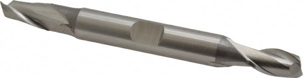 Cleveland C42061 Square End Mill 5/16'' Dia, 9/16'' LOC, 3/8'' Shank Dia, 3-1/2'' OAL, 2 Flutes, High Speed Steel