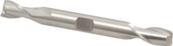 Cleveland C42065 Square End Mill 3/8'' Dia, 9/16'' LOC, 3/8'' Shank Dia, 3-1/2'' OAL, 2 Flutes, High Speed Steel