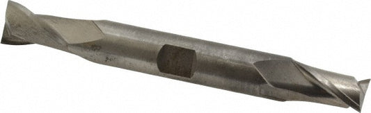 Cleveland C42072 Square End Mill 1/2'' Dia, 13/16'' LOC, 1/2'' Shank Dia, 4-1/8'' OAL, 2 Flutes, High Speed Steel