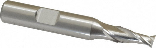 Cleveland C41607 Square End Mill 1/4" Dia, 1/2" LOC, 2 Flutes, High Speed Steel