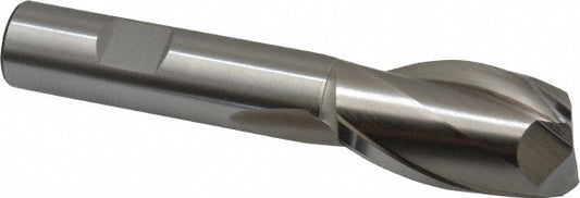 Cleveland C41635 Square End Mill 7/8'' Dia, 1-1/2'' LOC, 5/8'' Shank Dia, 4'' OAL, 2 Flutes, High Speed Steel