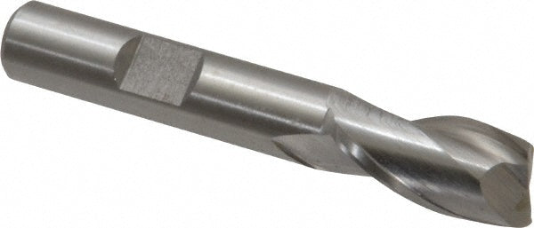 Cleveland C38923 7/16" Diam, 13/16" LOC, 2 Flute High Speed Steel Keyway End Mill