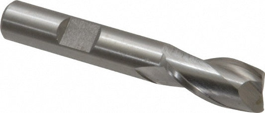 Cleveland C38923 7/16" Diam, 13/16" LOC, 2 Flute High Speed Steel Keyway End Mill