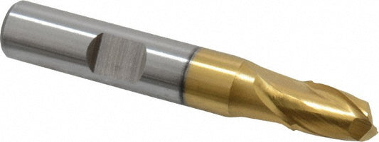 Cleveland C38937 5/16" Diam, 9/16" LOC, 2 Flute High Speed Steel Keyway End Mill