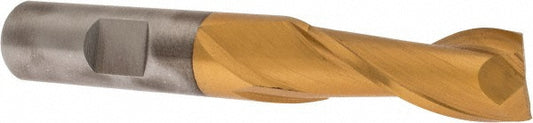 Cleveland C38943 1/2" Diam, 1" LOC, 2 Flute High Speed Steel Keyway End Mill