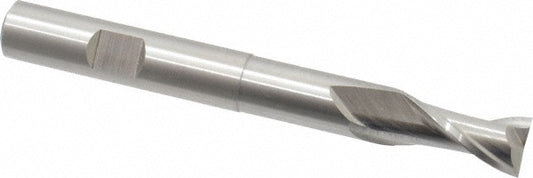 Cleveland C41777 Square End Mill 3/8'' Dia, 3/4'' LOC, 3/8'' Shank Dia, 3-5/16'' OAL, 2 Flutes, High Speed Steel