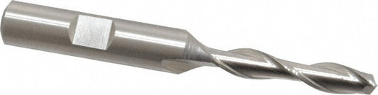 Cleveland C39066 Square End Mill 1/4'' Dia, 1-1/4'' LOC, 3/8'' Shank Dia, 3-1/16'' OAL, 2 Flutes, High Speed Steel